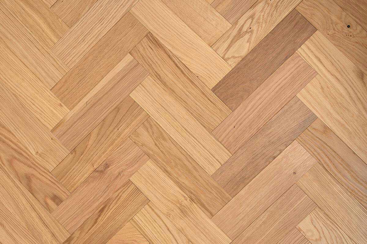 Natura Oak Gardenia Herringbone Engineered Wood Brushed UV Oiled ENG-NTHB-10-3360
