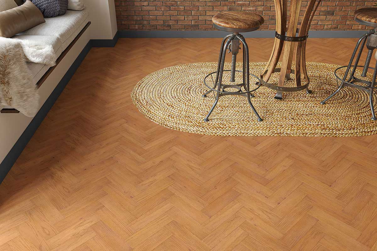 Natura Oak Olive Herringbone Engineered Wood Brushed UV Oiled ENG-NTHB-10-3361