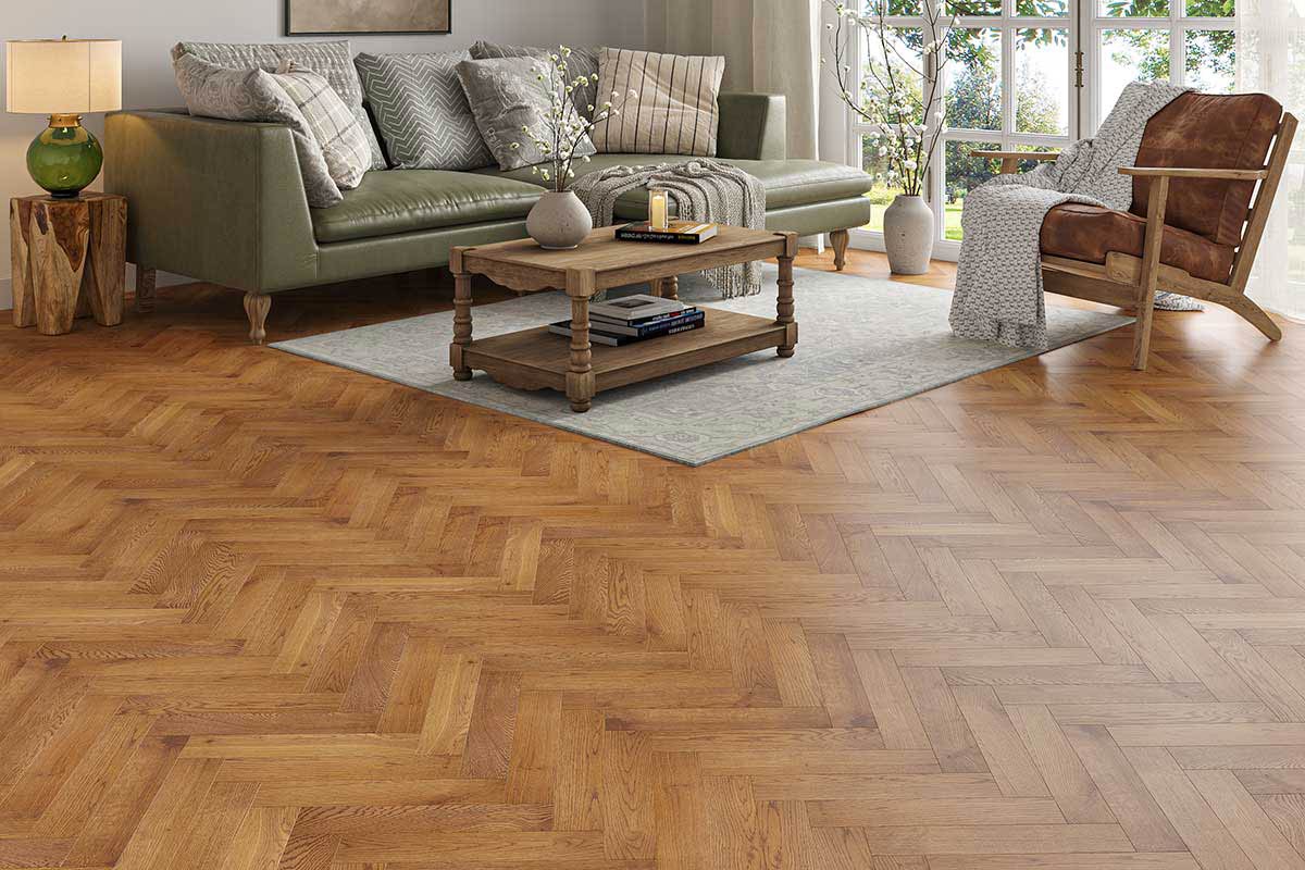 Natura Oak Solid Wood Brushed Smoked UV Oiled SOL-NTHB-18-3357