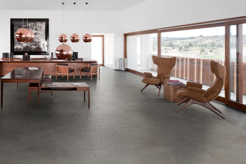Polyflor Expona PUR Bevel Line Weathered Concrete Gluedown LVT 2828