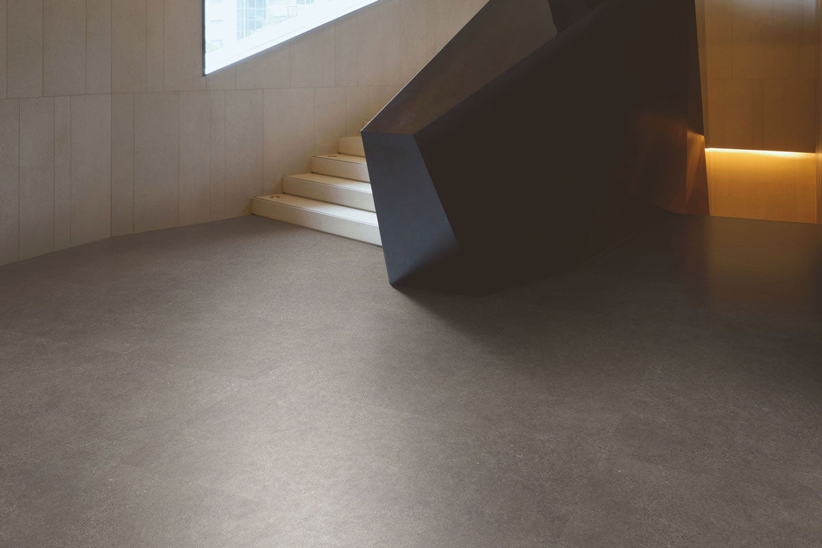 Polyflor Expona PUR Dark Grey Concrete Gluedown LVT 5069
