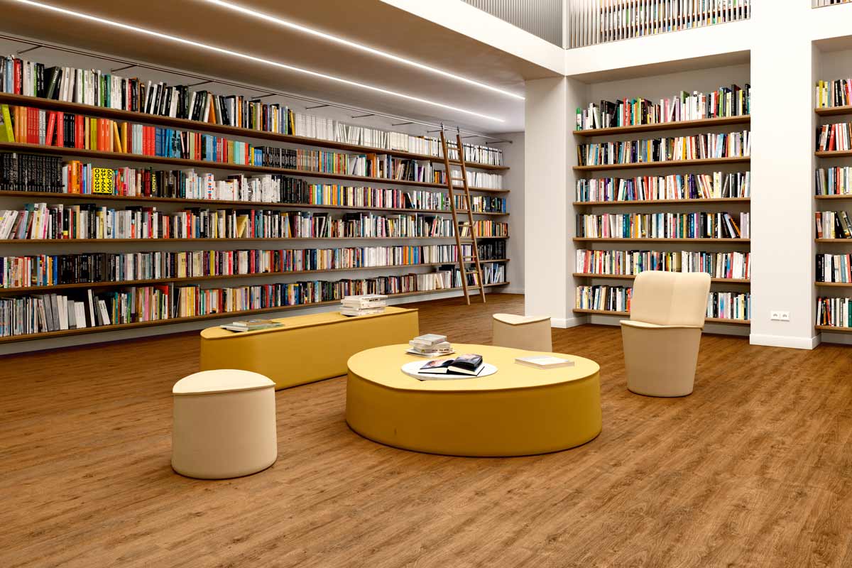 Polyflor Expona PUR Honey Classic Oak Gluedown LVT 4086