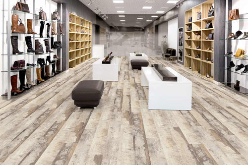 Polyflor Expona PUR Natural Barnwood Gluedown LVT 4107
