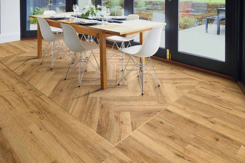 Polyflor Expona PUR Sherwood Oak Parquet Gluedown LVT 4123