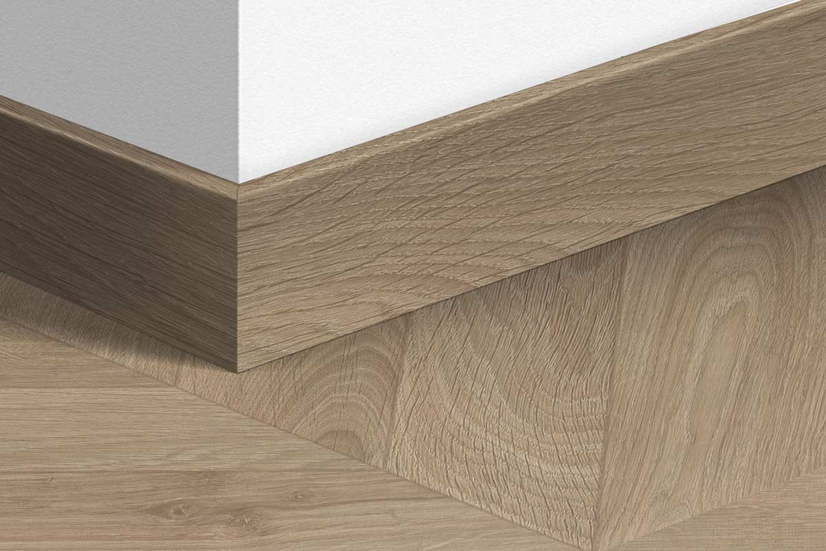 Quick-Step Parquet Skirting QSPSKR04164 Chevron Oak Taupe 77mm