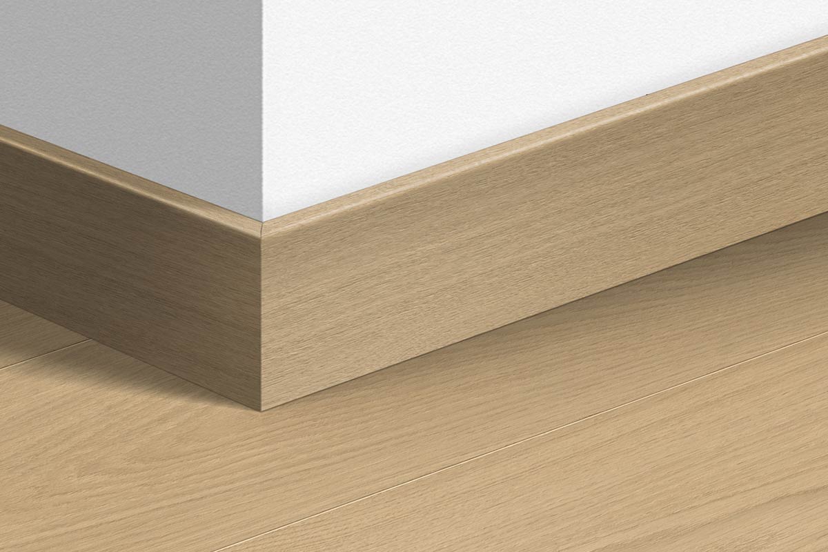 Quick-Step Parquet Skirting QSPSKR04750 Beige Varnished Oak 77mm