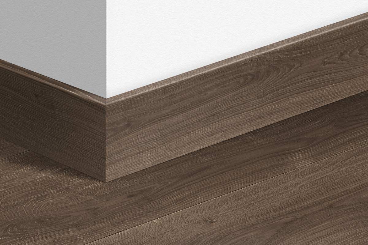Quick-Step Parquet Skirting QSPSKR04766 Brushed Oak Brown 77mm