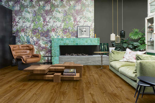 Quick-Step Bloom Autumn Oak Brown Click Vinyl Built-in Underlay AVMPU40090