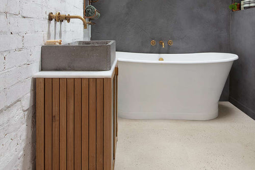 Quick-Step Illume Oyster Concrete Click Vinyl Built-in Underlay AVMTU40275