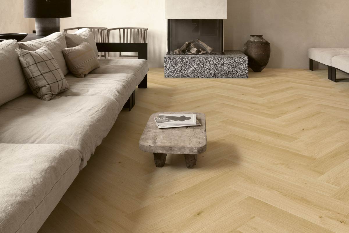 Quick-Step Impressive Design Cardamom Oak Click Herringbone Laminate I