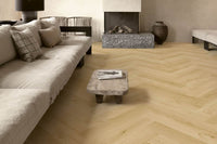 Quick-Step Impressive Design Cardamom Oak Click Herringbone Laminate IMD8242