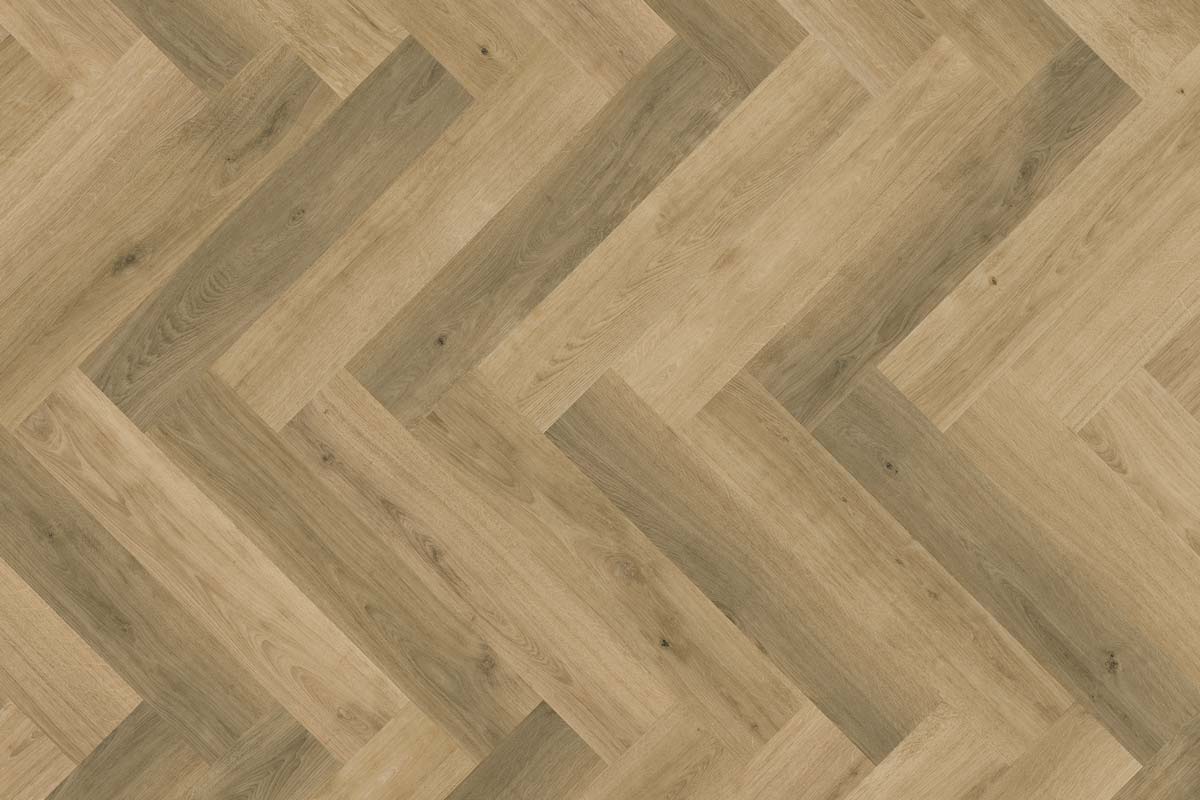 Quick-Step Impressive Design Charred Oak Click Herringbone Laminate IMD8245