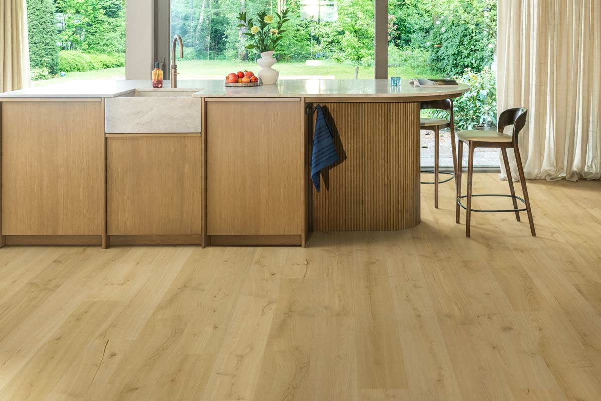 QuickStep Impressive Laminate Almond Oak IM8255 Plan Roomset