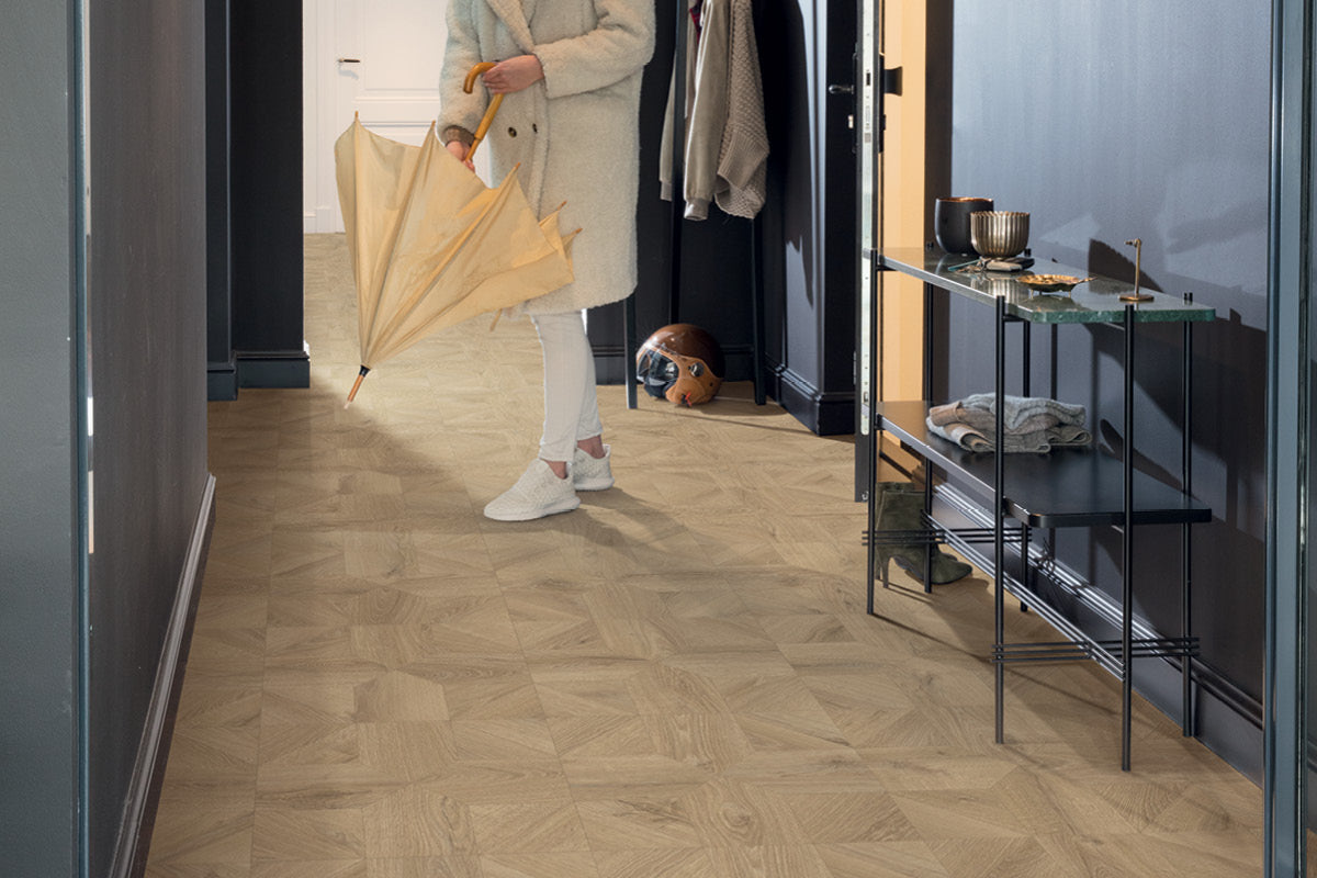 Quick-Step Impressive Patterns Royal Oak Natural Click Parquet Effect Laminate IPA4142