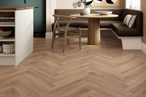 Krono Herringbone Historic Oak 8mm Laminate 8HB5947