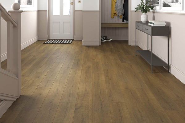Flooring Supplies 8mm Gingerbread Oak Laminate LM-FP-7-311