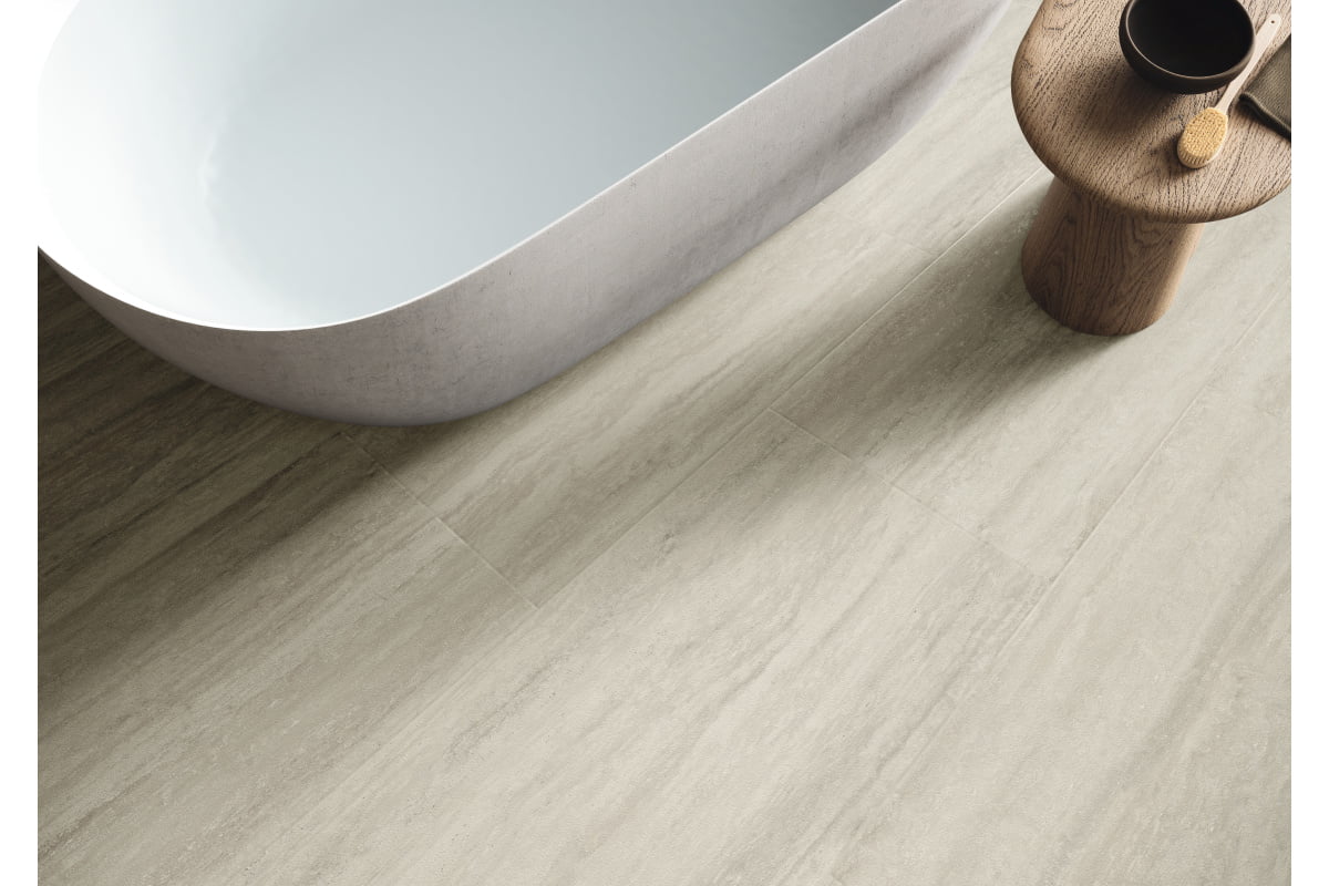 Karndean Art Select Silk Travertino Gluedown Luxury Vinyl Tile LM37