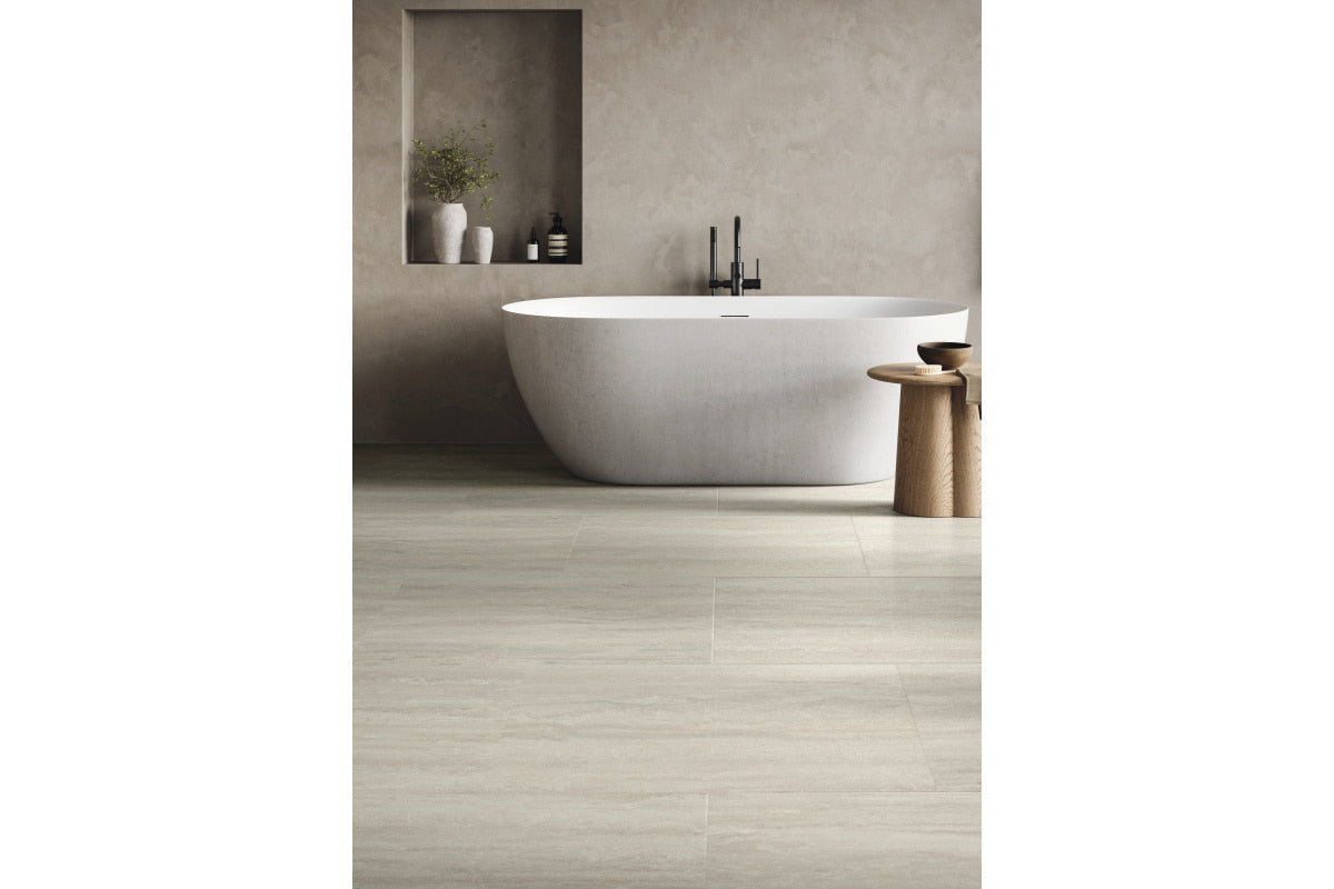 Karndean Art Select Silk Travertino Gluedown Luxury Vinyl Tile LM37
