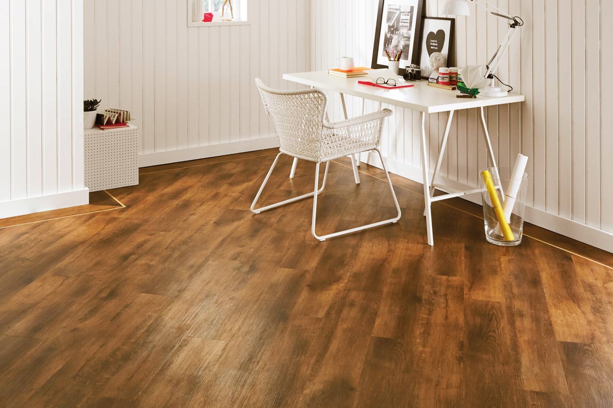 Karndean Van Gogh Smoked Oak Gluedown LVT VGW70T