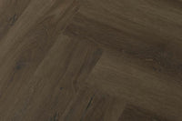 Flooring Supplies Rigid Core Click Vinyl Flooring Espresso Oak Herringbone VIN-CLIC-FHB-6100