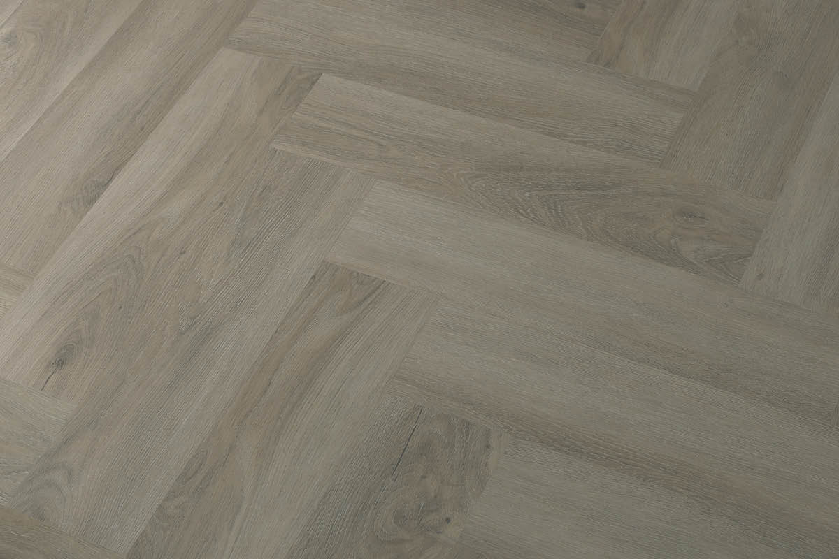 Flooring Supplies Rigid Core Click Vinyl Flooring Shadow Herringbone VIN-CLIC-FHB-6101