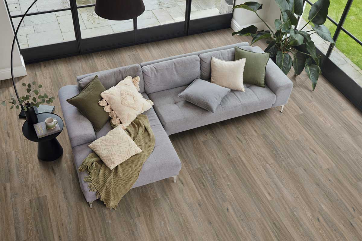 Karndean Art Select Tweed Oak Gluedown Plank Luxury Vinyl RL37