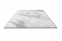 Flooring Supplies Rigid Core Pre-Grout Click Vinyl Flooring White Marble Tile XT-3860