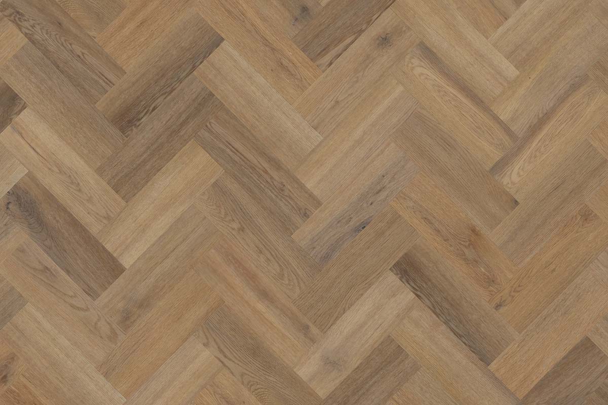 Polyflor Colonia PUR Village Oak Small Parquet Gluedown LVT 4644