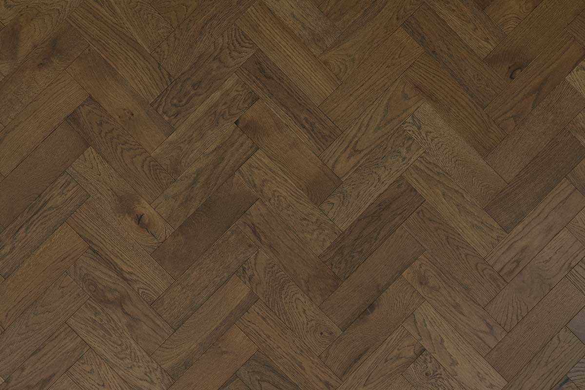Natura Engineered Rustic Herringbone Espresso ENG-NTHB-10-3622