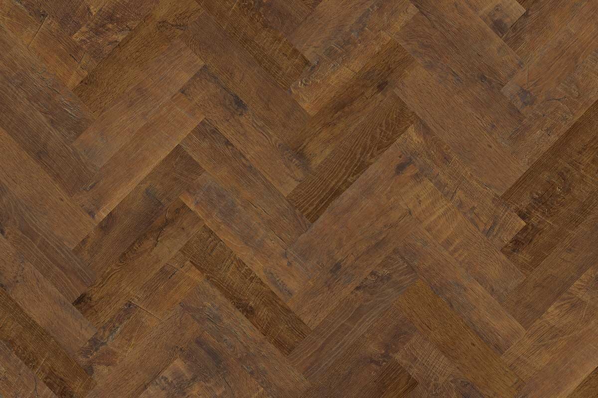 Karndean Van Gogh Antique French Oak Gluedown Herringbone LVT SM-VGW8110