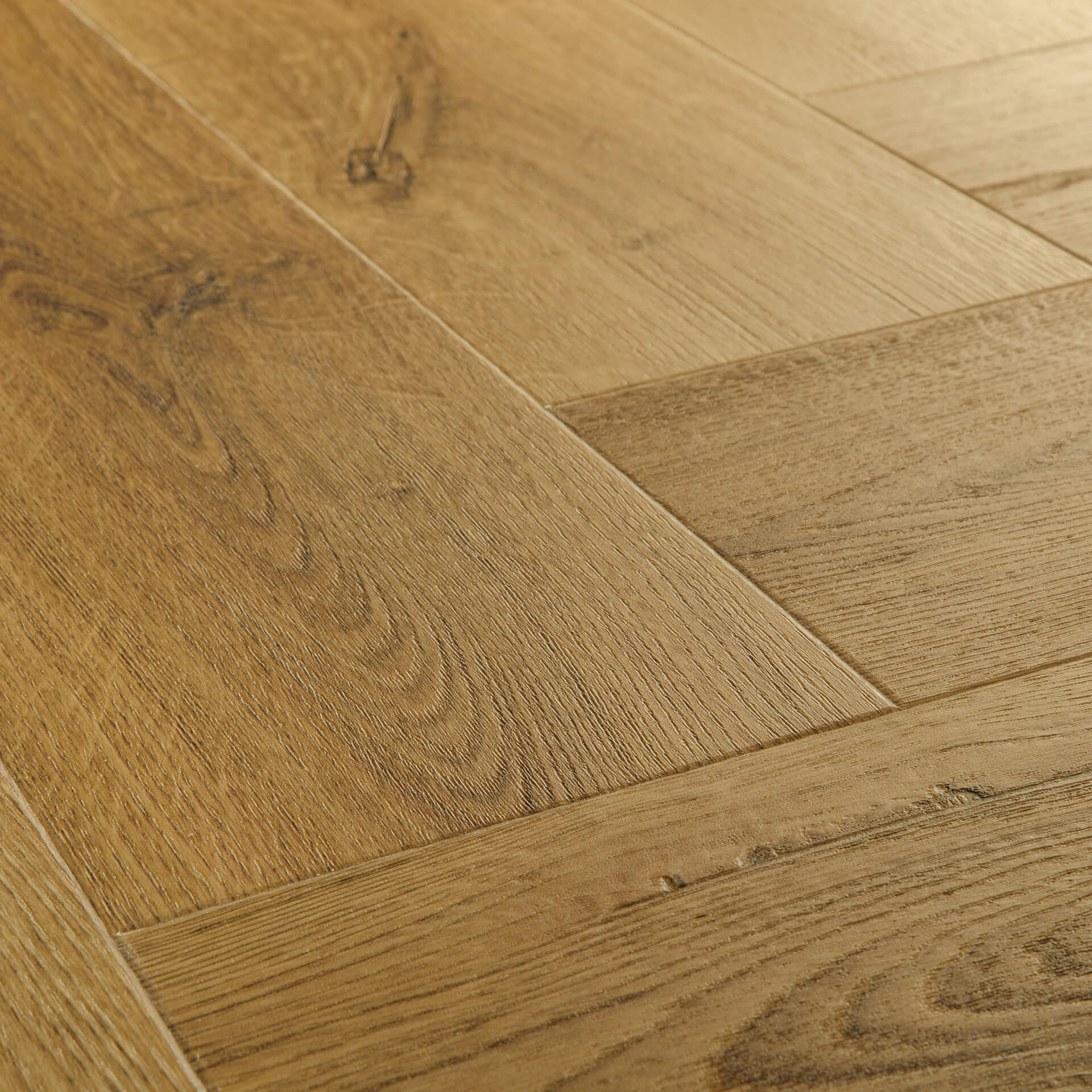 Quick-Step Ciro Botanic Smoked Oak Herringbone Click Vinyl Built-in Underlay AVHBU40363