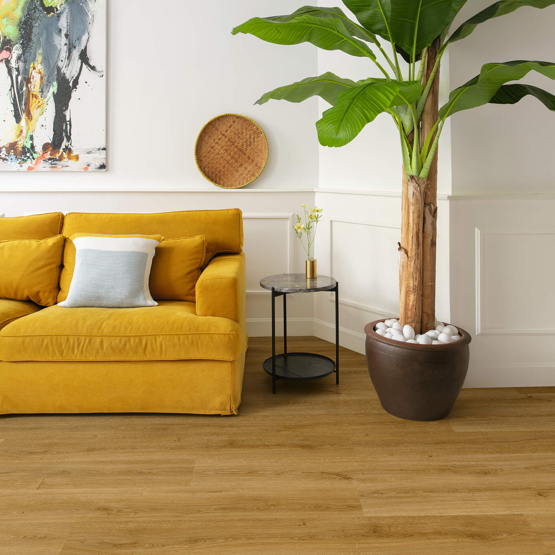 Quick-Step Bloom Botanic Smoked Oak Click Vinyl Built-in Underlay AVMP