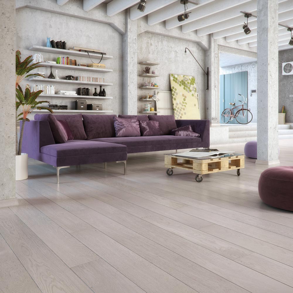 Natura 14mm x 180mm Cayman Oak Grey Engineered Wood Matt Lacquer BC1-DBE1-L05-P2Z-D14180-F