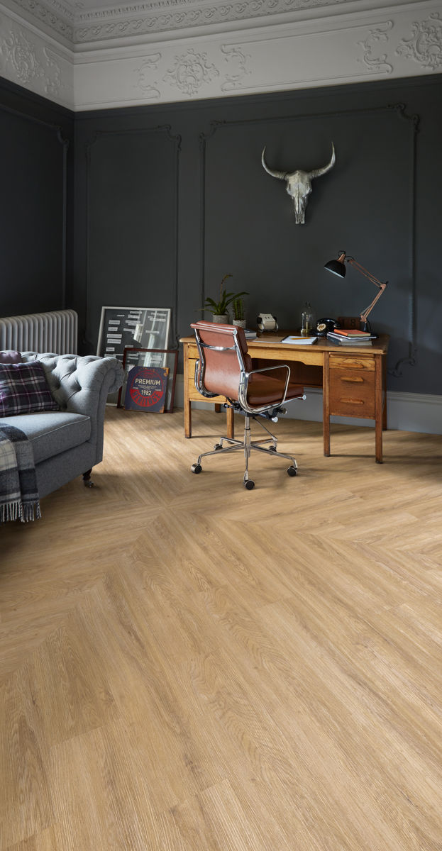 Polyflor Camaro Sienna Oak Gluedown Plank LVT 2248