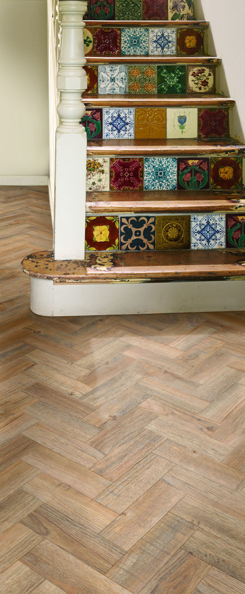 Polyflor Camaro Cambridge Gluedown Herringbone LVT 2251
