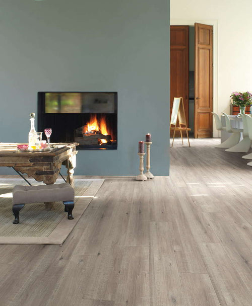 Quickstep Impressive Ultra Sawcut Oak Grey Click Laminate IMU1858