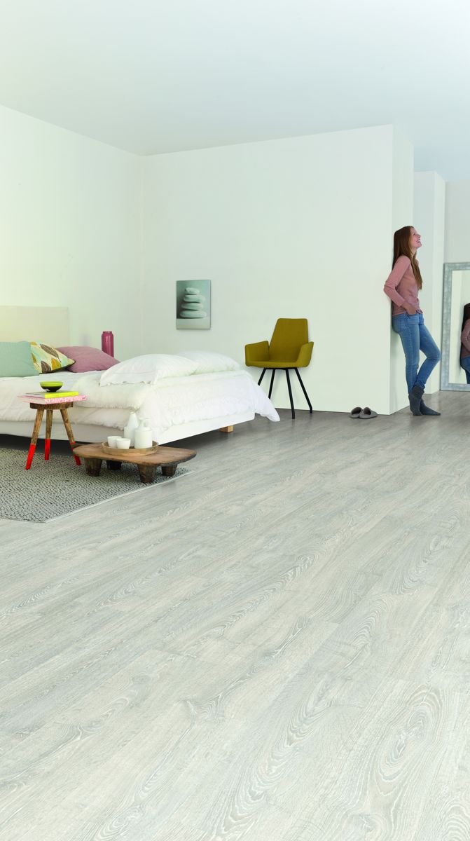 Quick-Step Impressive Patina Classic Oak Grey Click Laminate IM3560