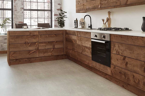 Karndean Knight Tile Dove Grey Concrete Rigid Core Luxury Vinyl Tile SCB-ST21-18