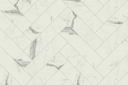 Karndean Van Gogh Palazzo Marble Gluedown Herringbone Luxury Vinyl Tile SM-VGT2413