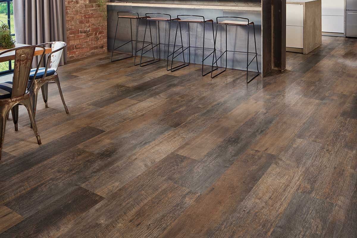 Karndean Van Gogh Salvaged Barnwood Gluedown LVT VGW123T