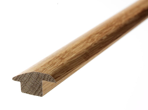 Natura Solid Oak Wood to Carpet and Tile Reducer Unfinished 0.9m SPWSR15O9U