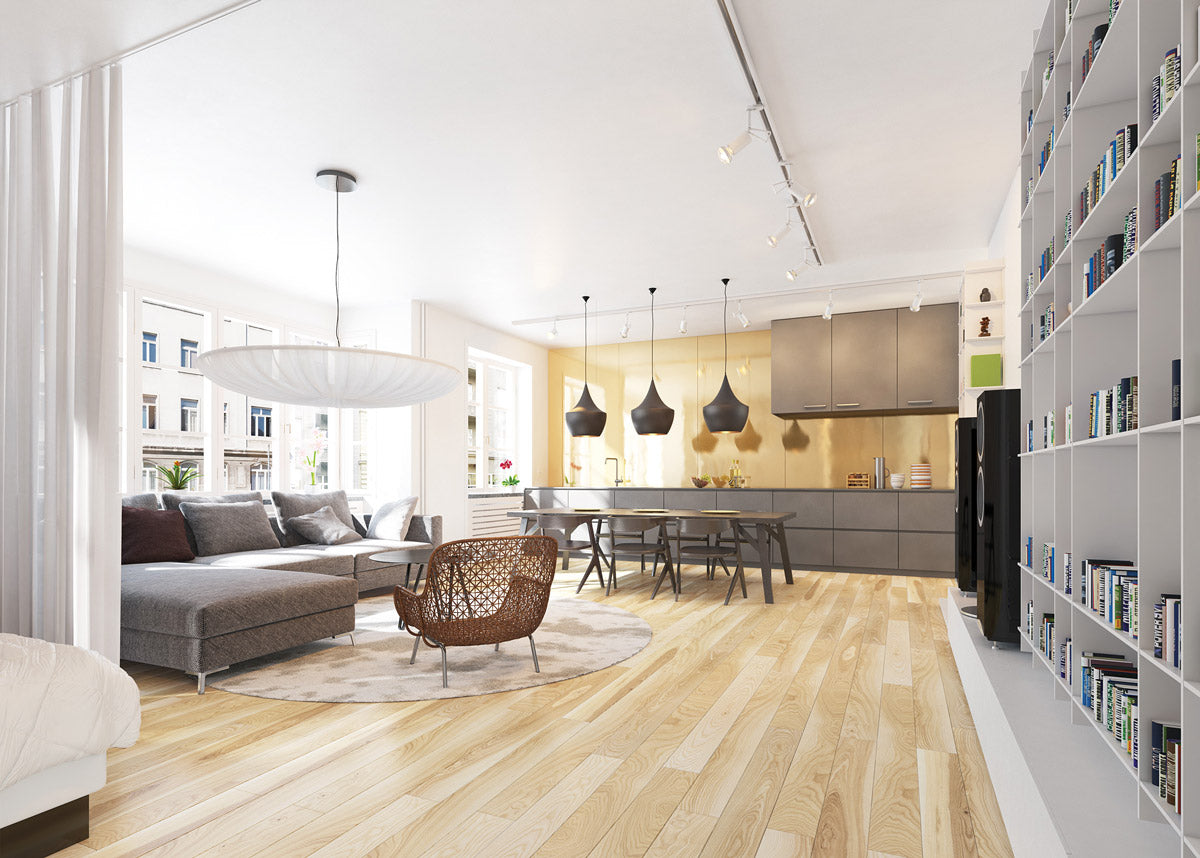 Natura 14mm x 130mm Kinsale Ash Engineered Wood Satin Lacquer BC8-JES1-LAK-XXF-K14130-F
