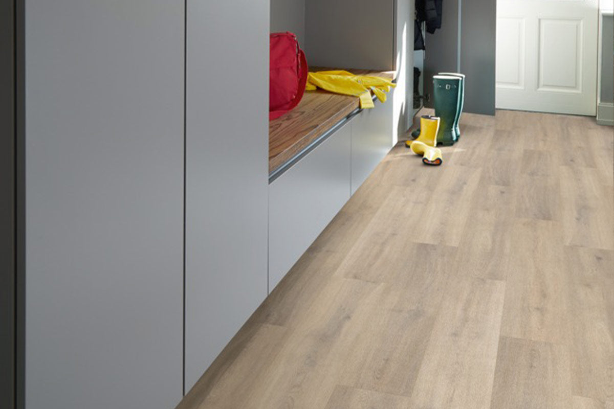 Polyflor Camaro Naked Blond Oak Plank Gluedown LVT PLK2257