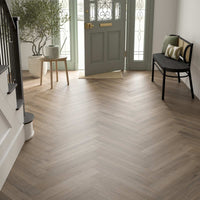 Polyflor Camaro RigidCore Naked Blond Oak Herringbone LVT RPQ4144