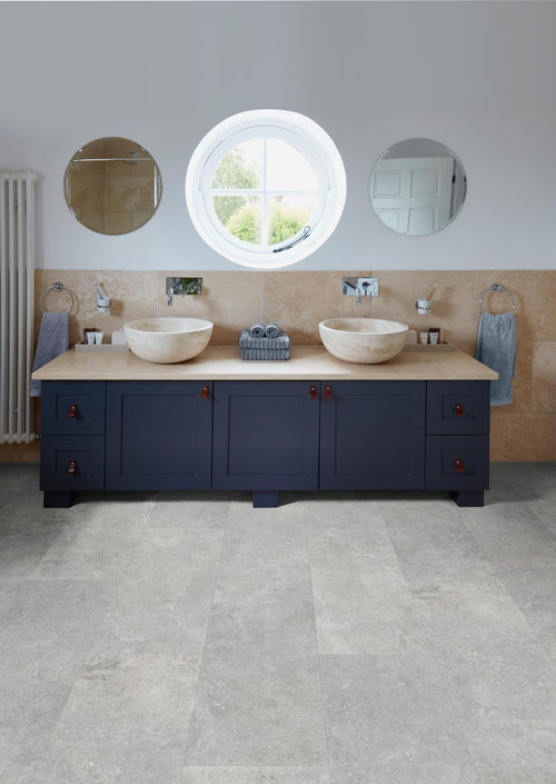 Polyflor Camaro Tribeca Cement Gluedown Luxury Vinyl Tile 2348