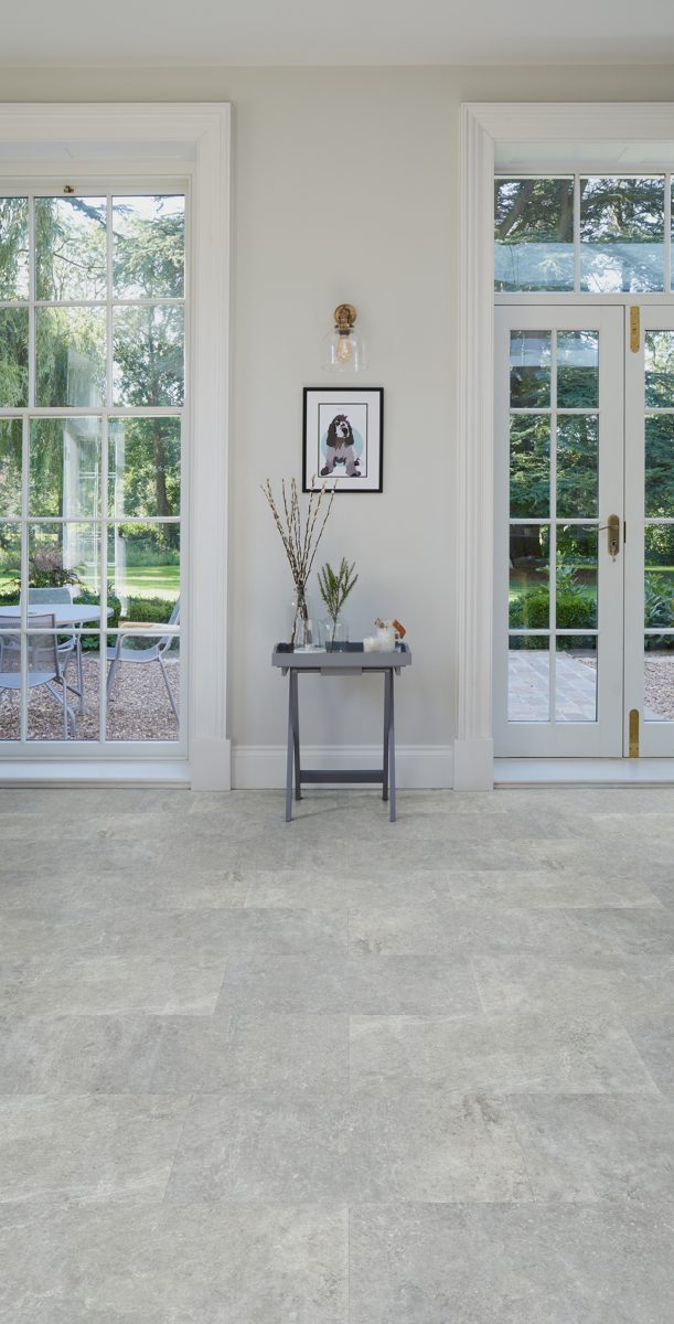 Polyflor Camaro Tribeca Cement Gluedown Luxury Vinyl Tile 2348