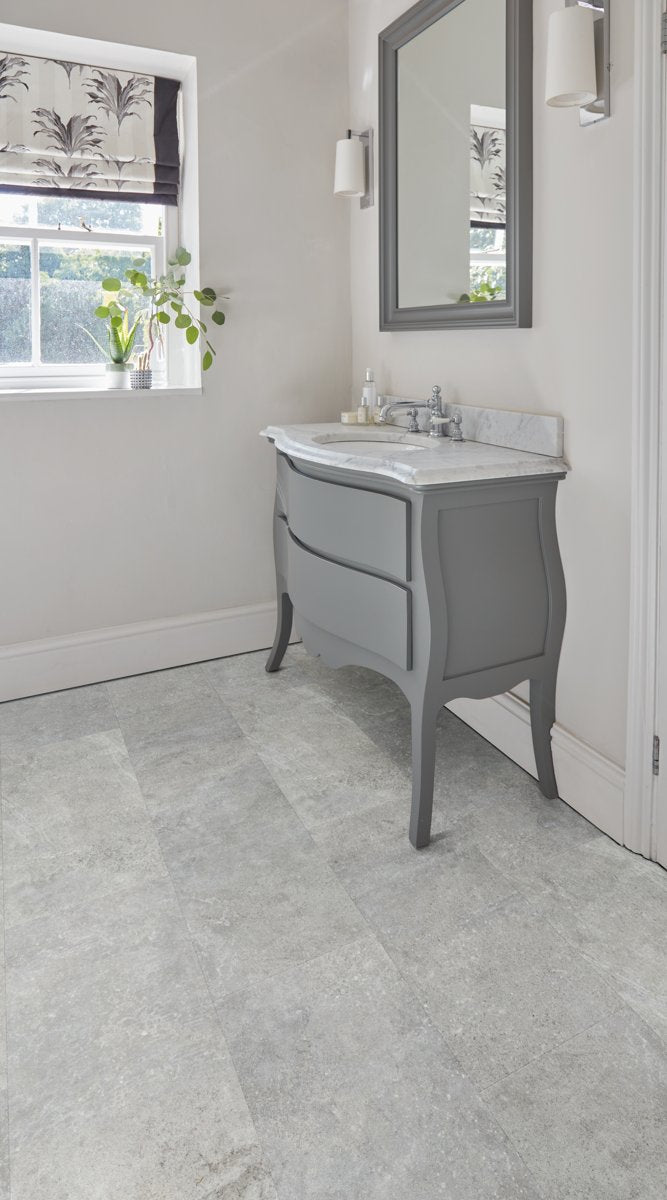 Polyflor Camaro Tribeca Cement Gluedown Luxury Vinyl Tile 2348