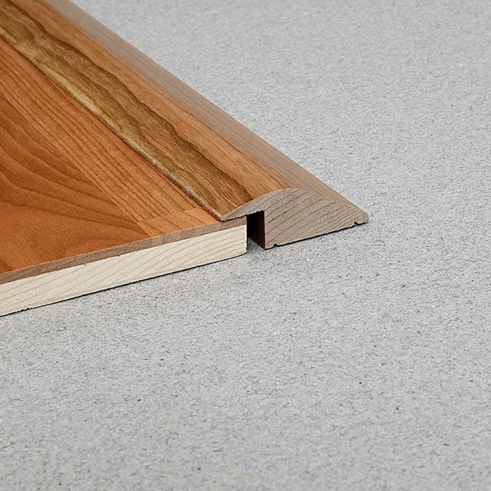 Kahrs 7026024EKGA Oak Nouveau Gray Solid Bevel Cover Strip Matt Lacquer