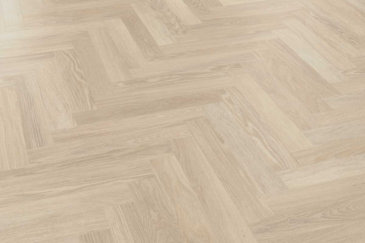 Karndean Knight Tile Dutch Limed Oak Gluedown Herringbone LVT SM-KP154