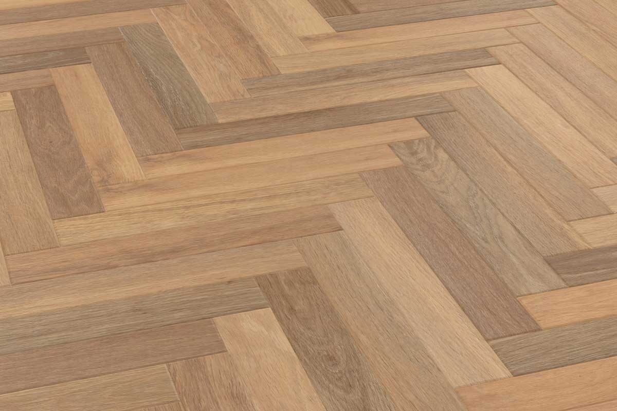 Karndean Art Select Prairie Oak Gluedown Herringbone LVT SM-RL20